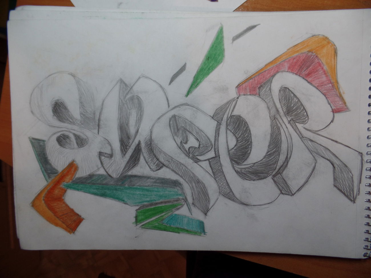 Graffiti Sketch - Photo by CameOne (2015)