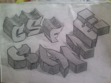 Graffiti Sketch - Photo by CameOne (2014)