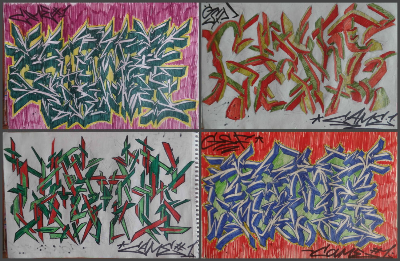 Graffiti Sketch - Photo by CameOne