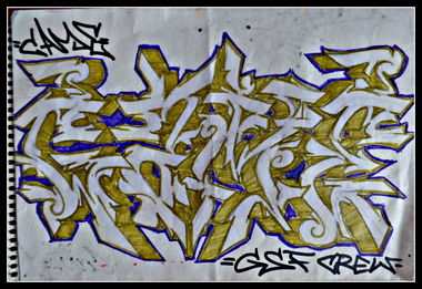 Graffiti Sketch - Photo by CameOne