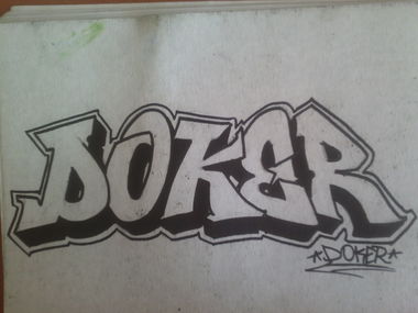 Graffiti Sketch - Photo by CameOne (2015)