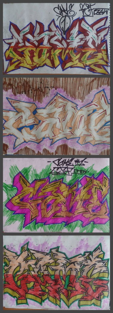 Graffiti Sketch - Photo by CameOne