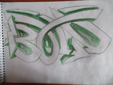 Graffiti Sketch - Photo by CameOne (2015)