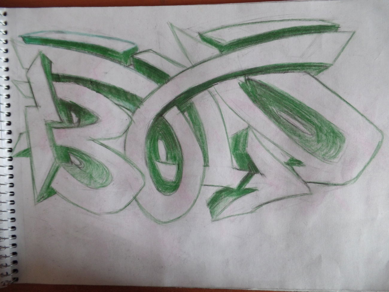 Graffiti Sketch - Photo by CameOne (2015)