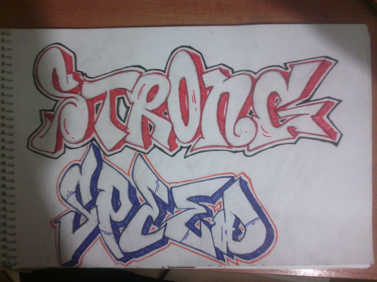 Graffiti Sketch - Photo by CameOne (2015)