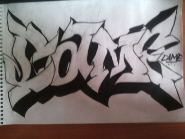 Graffiti Sketch - Photo by CameOne (2015)