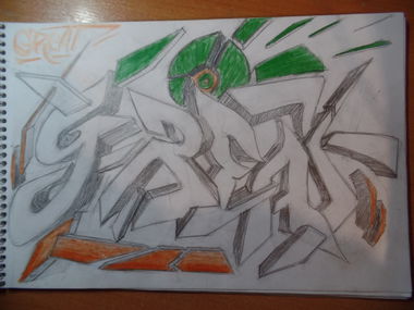 Graffiti Sketch - Photo by CameOne (2015)