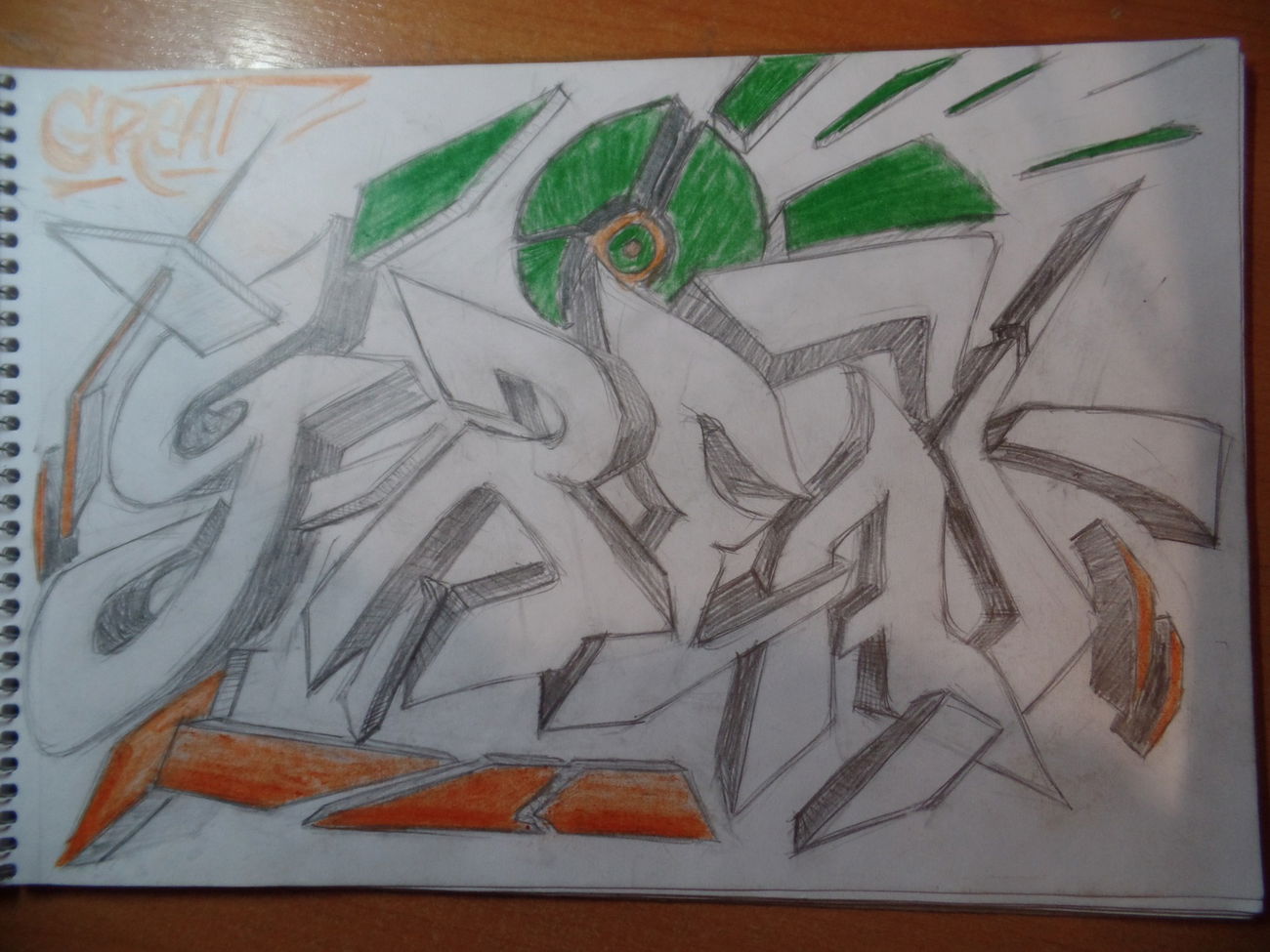 Graffiti Sketch - Photo by CameOne (2015)