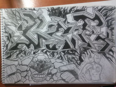 Graffiti Sketch - Photo by CameOne (2014)