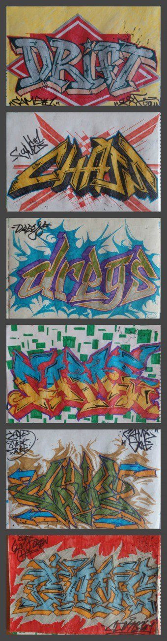 Graffiti Sketch - Photo by CameOne