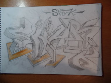 Graffiti Sketch - Photo by CameOne (2015)