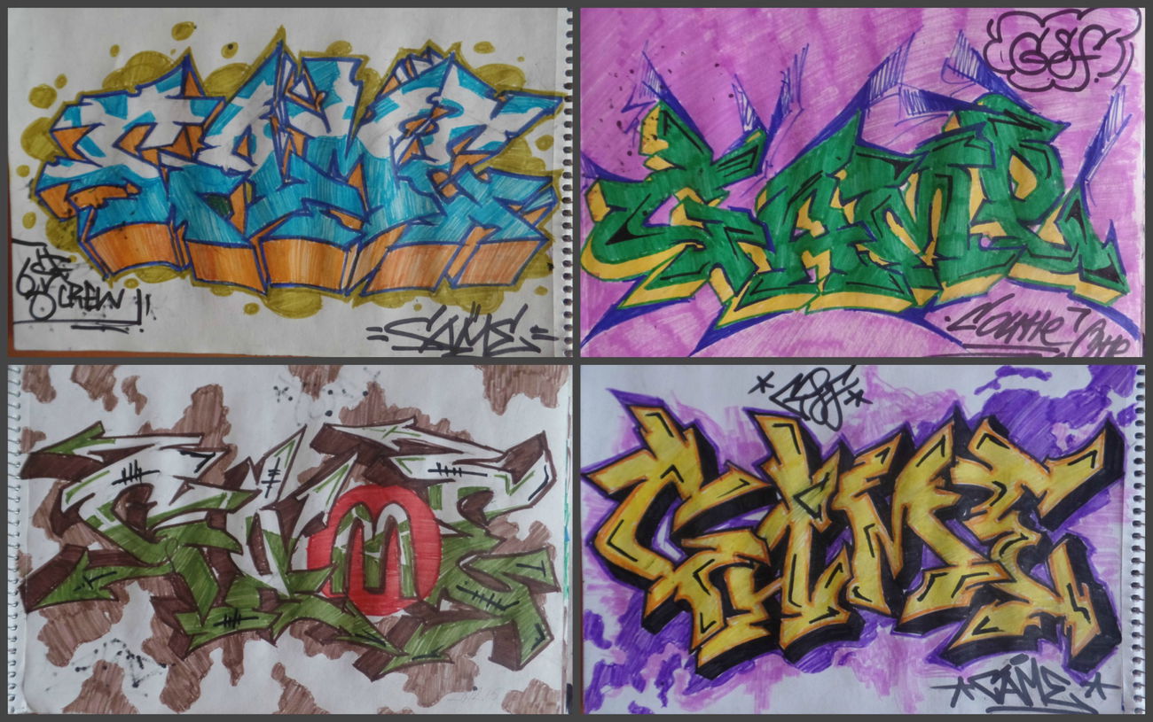 Graffiti Sketch - Photo by CameOne