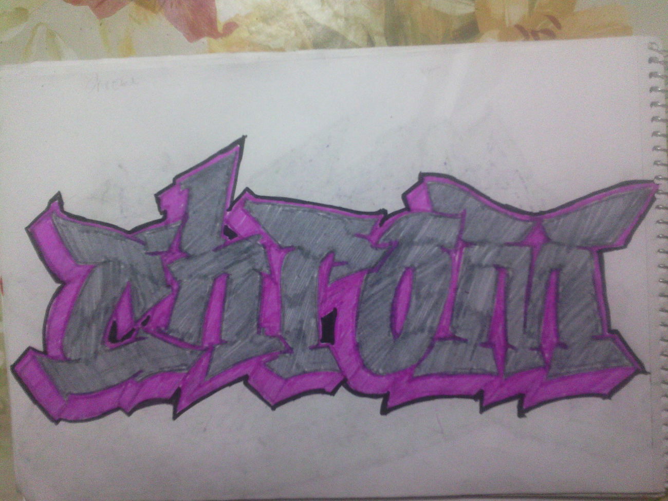 Graffiti Sketch - Photo by CameOne (2015)