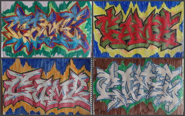 Graffiti Sketch - Photo by CameOne