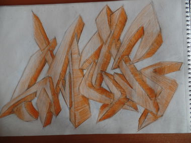 Graffiti Sketch - Photo by CameOne (2015)