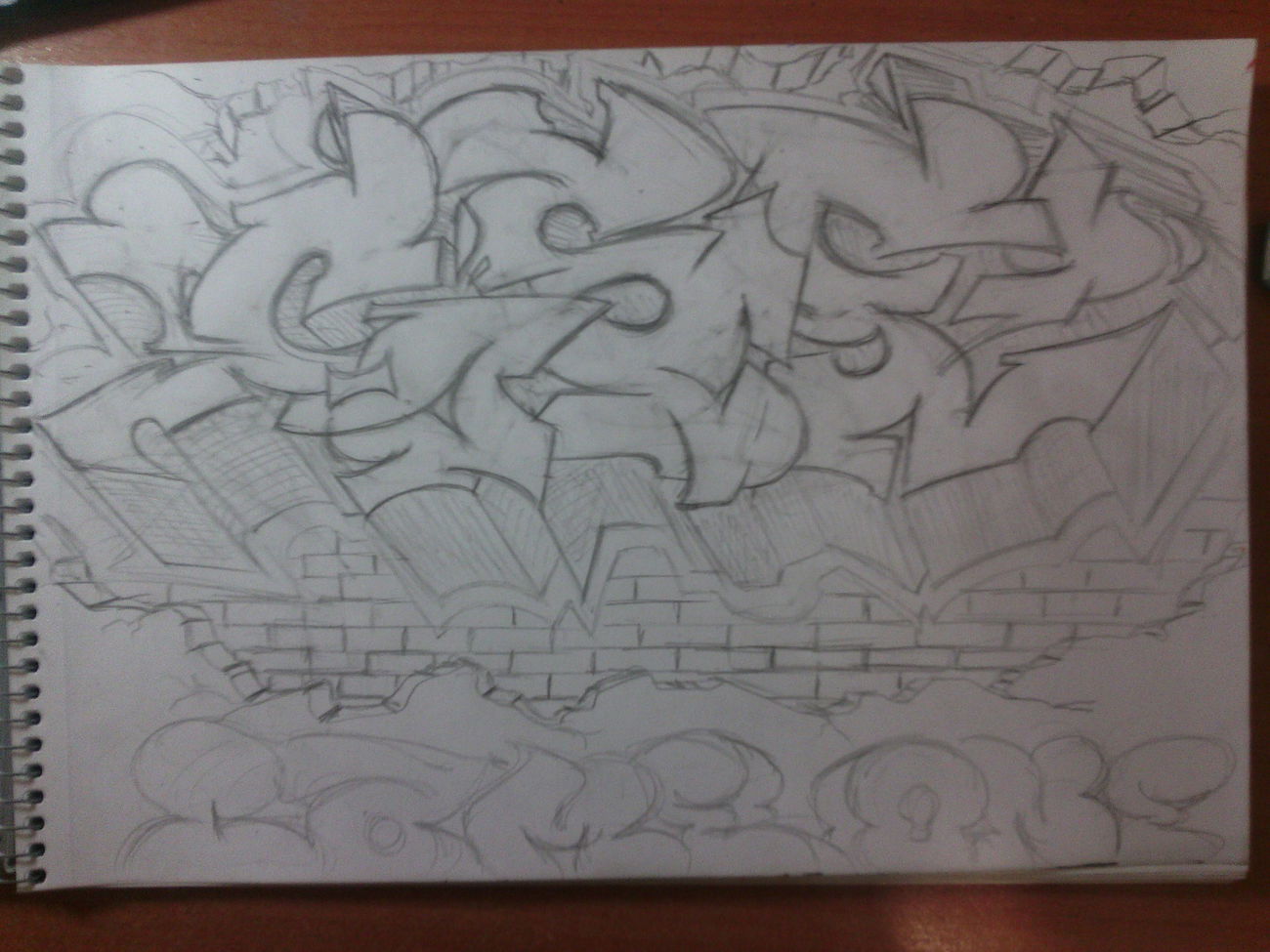 Graffiti Sketch - Photo by CameOne (2014)