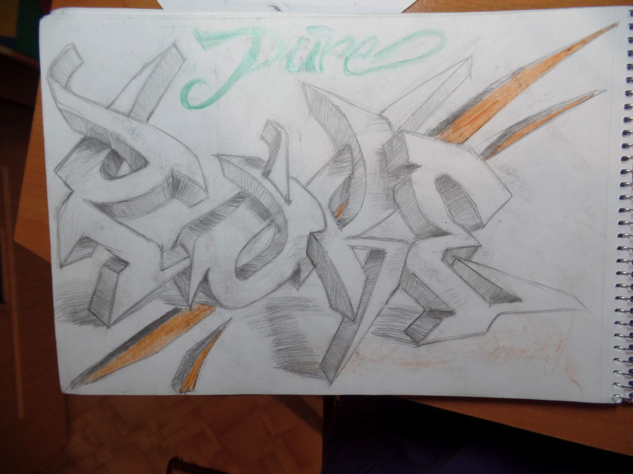 Graffiti Sketch - Photo by CameOne (2015)