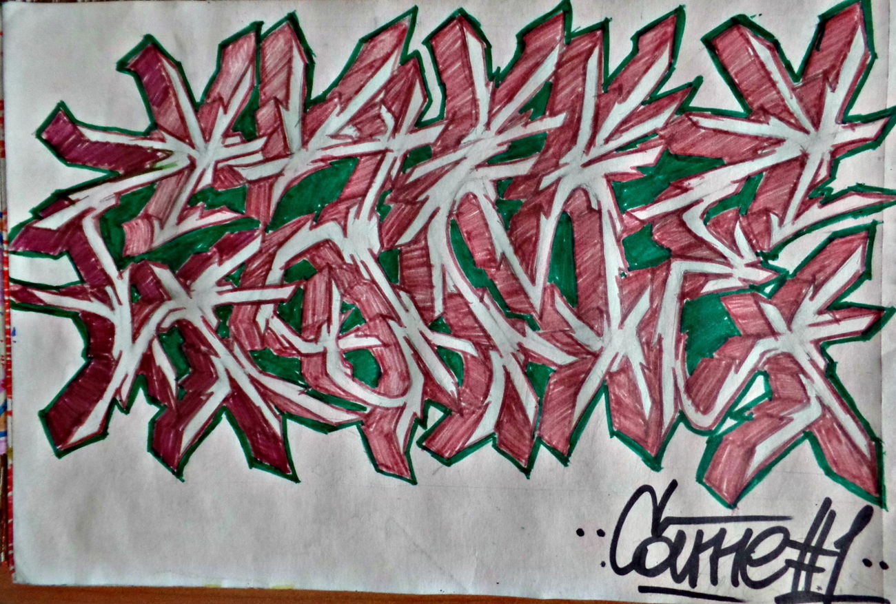Graffiti Sketch - Photo by CameOne