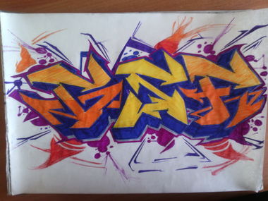 Graffiti Sketch - Photo by CameOne (2014)