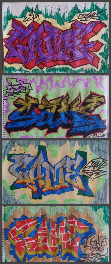 Graffiti Sketch - Photo by CameOne