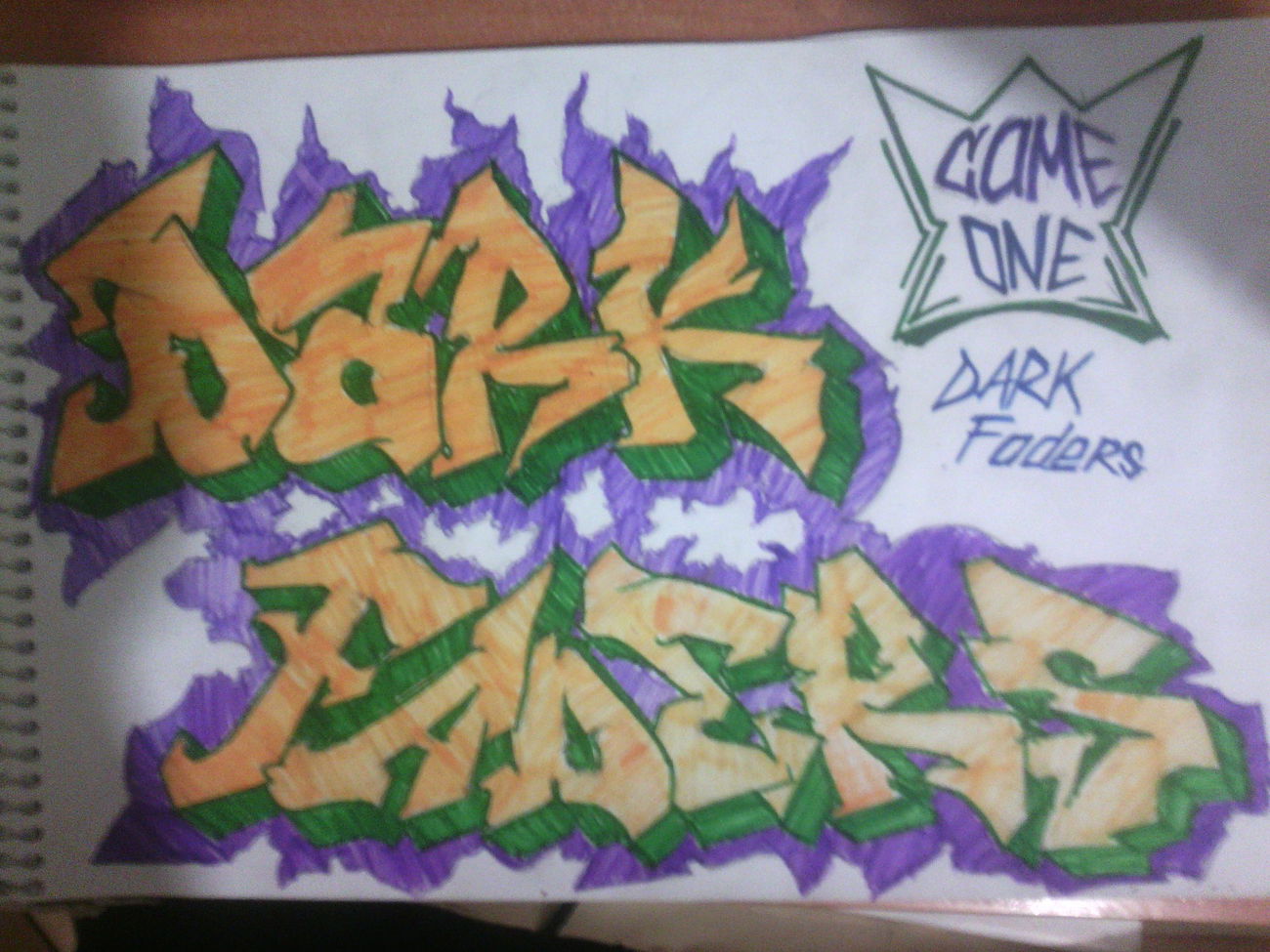 Graffiti Sketch - Photo by CameOne (2015)