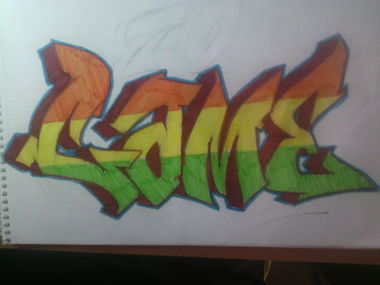 Graffiti Sketch - Photo by CameOne (2015)