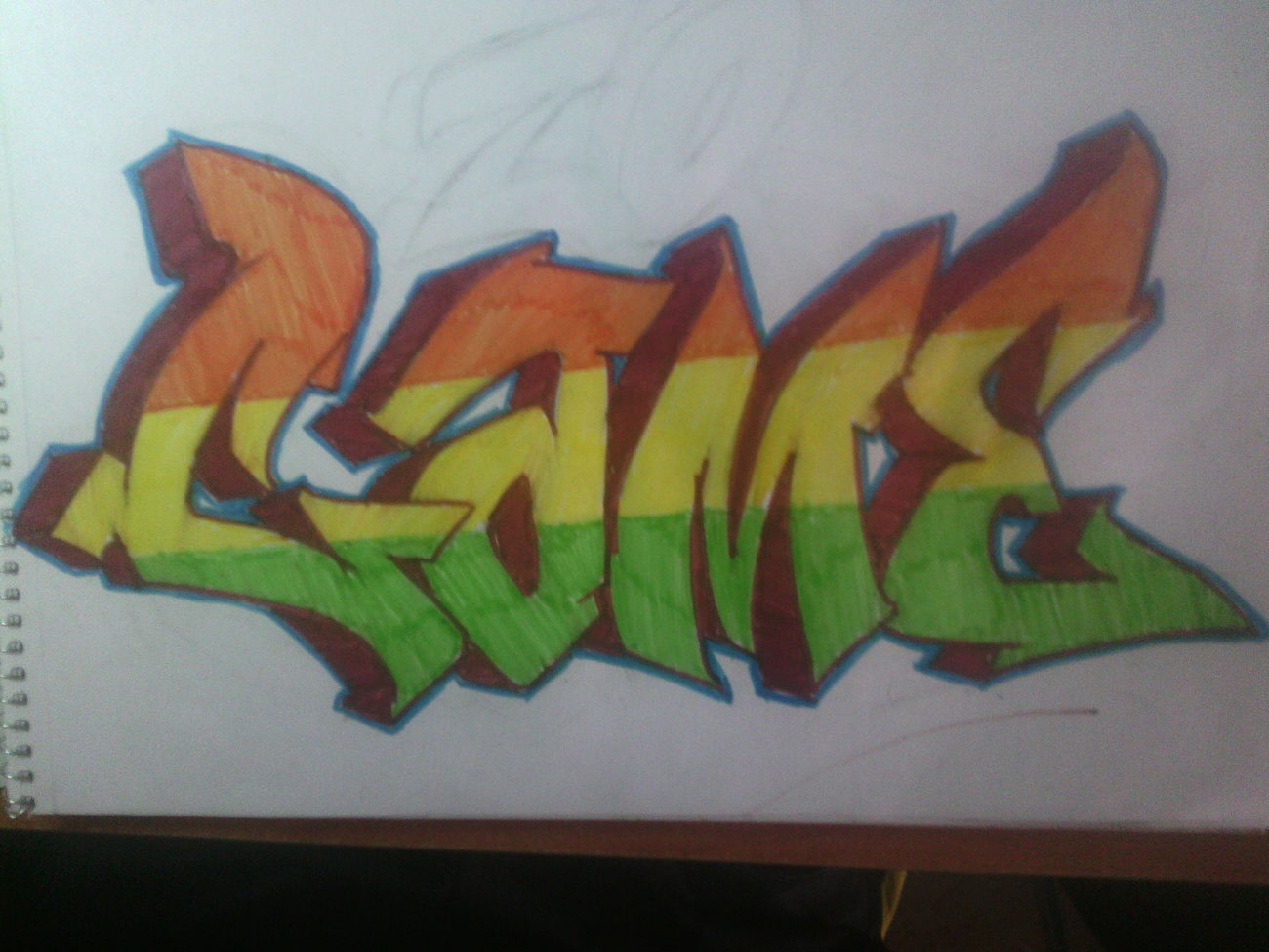 Graffiti Sketch - Photo by CameOne (2015)