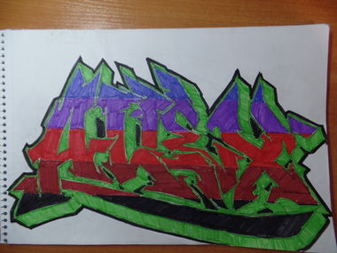 Graffiti Sketch - Photo by CameOne (2015)