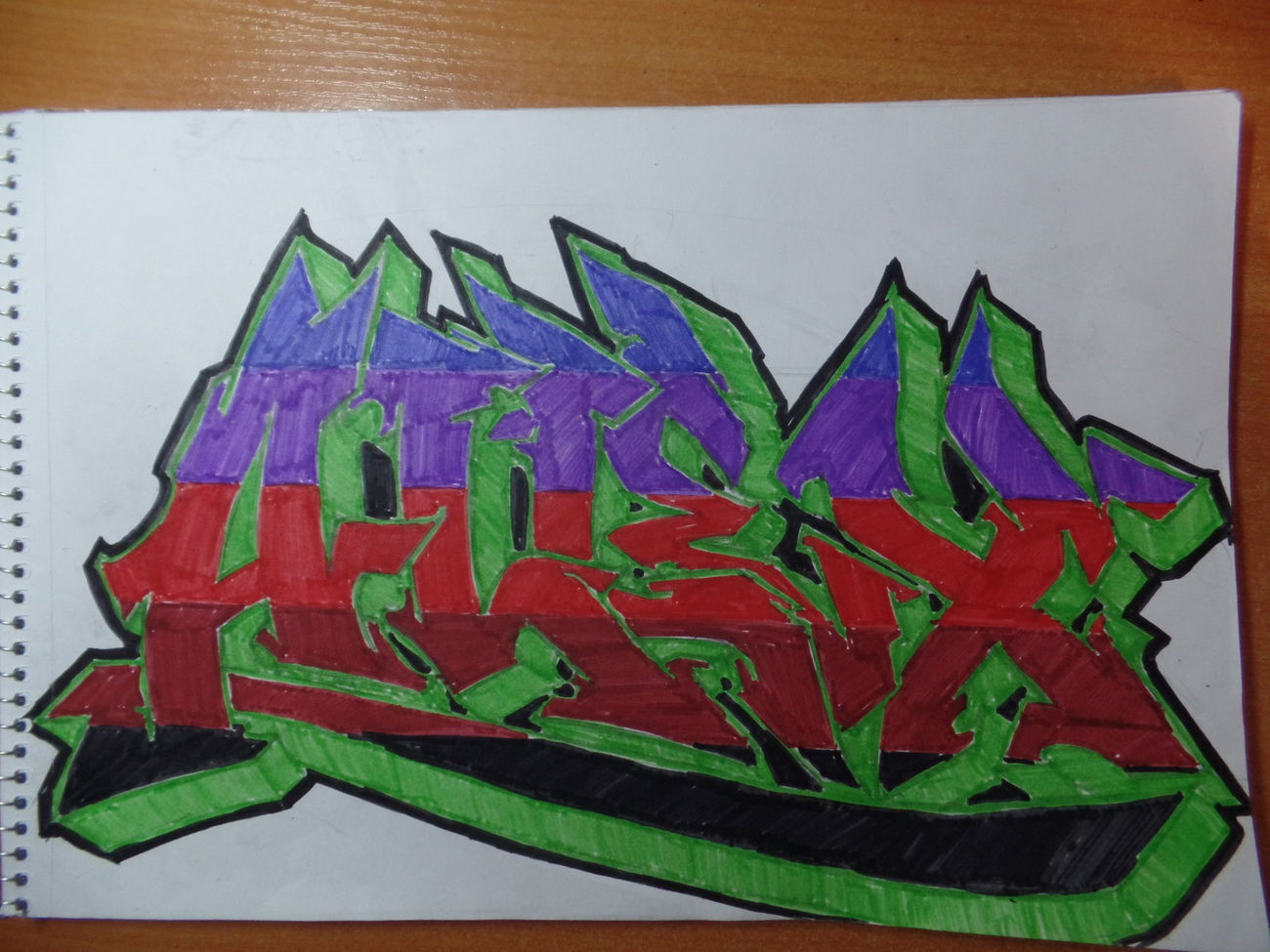 Graffiti Sketch - Photo by CameOne (2015)