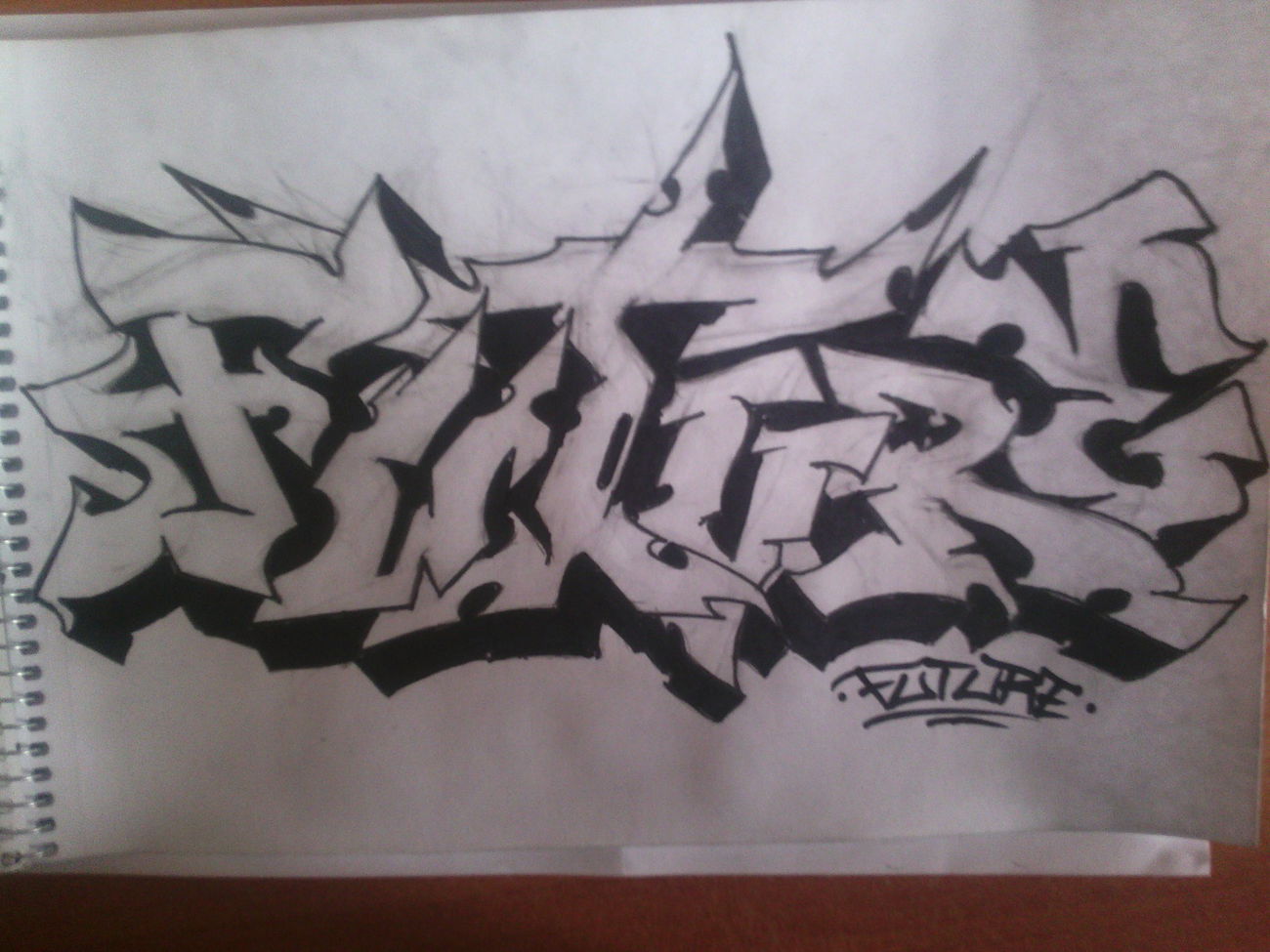 Graffiti Sketch - Photo by CameOne (2015)