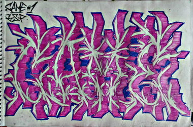 Graffiti Sketch - Photo by CameOne