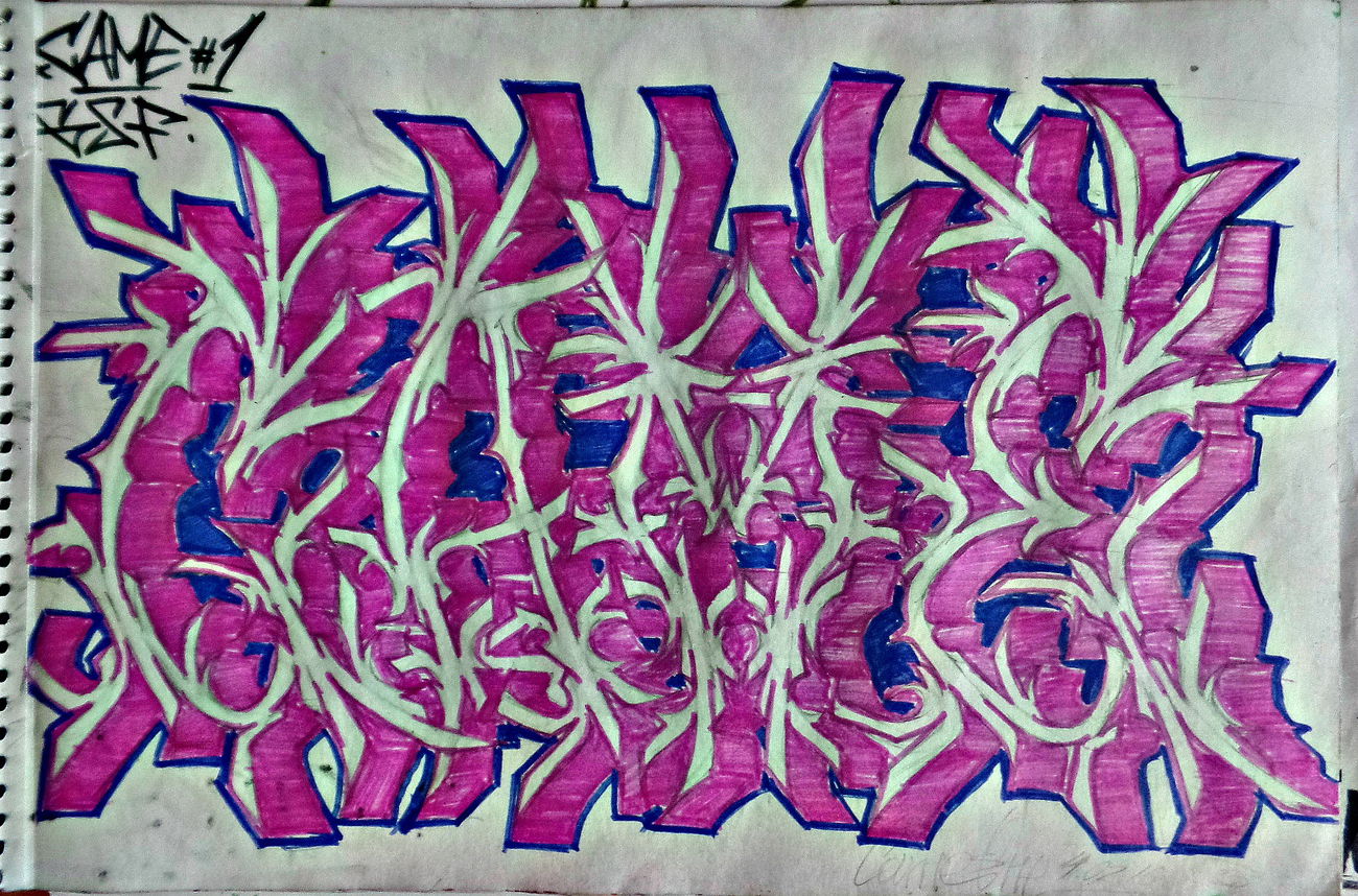 Graffiti Sketch - Photo by CameOne