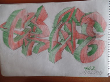 Graffiti Sketch - Photo by CameOne (2015)