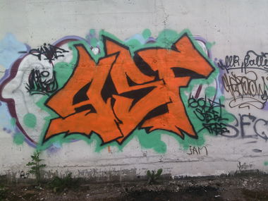 Graffiti Wall - Photo by CameOne (2014)