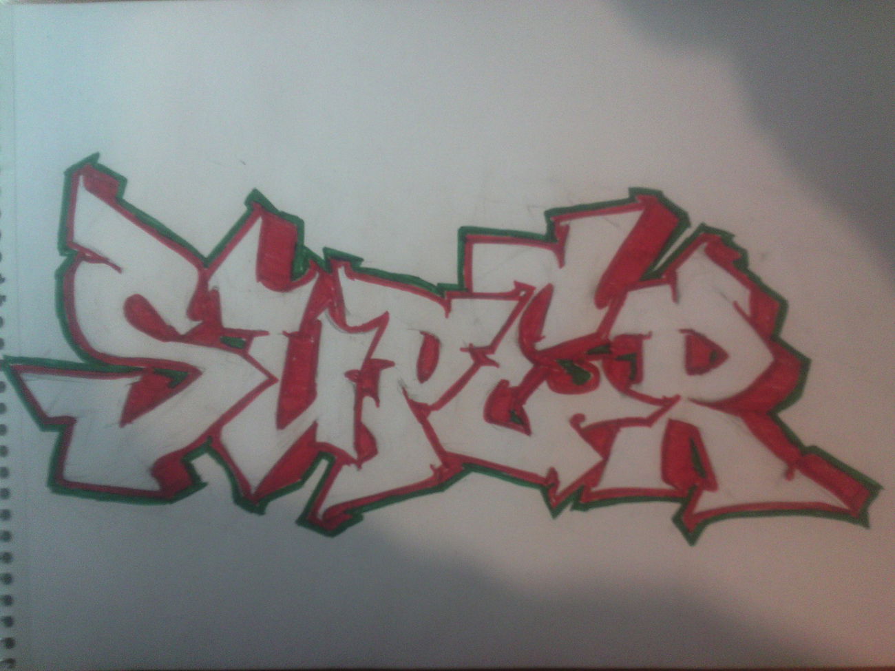 Graffiti Sketch - Photo by CameOne (2015)