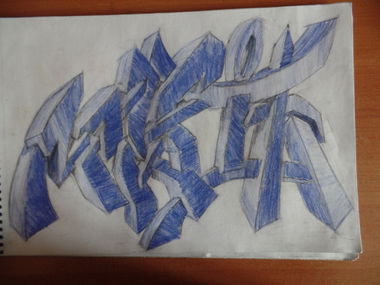 Graffiti Sketch - Photo by CameOne (2015)