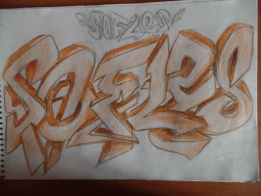 Graffiti Sketch - Photo by CameOne (2015)