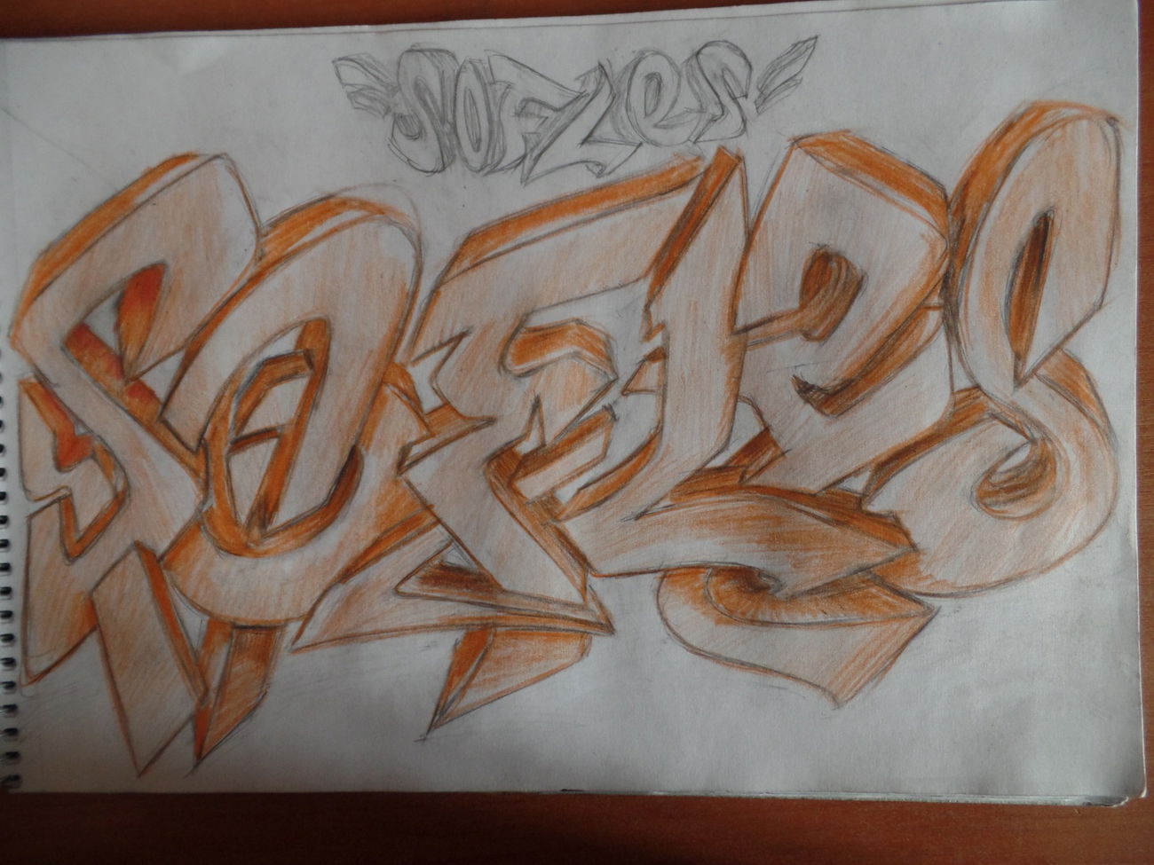 Graffiti Sketch - Photo by CameOne (2015)