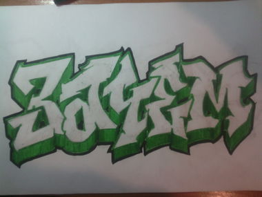 Graffiti Sketch - Photo by CameOne (2015)