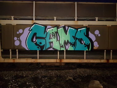 Graffiti Train - Photo by Camo - camo, trashtrain, völklingen
