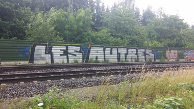 Graffiti Bombing in Deutschland - Photo by Candyflip - les, autres.btsv, braunschweig