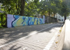 Graffiti Bombing in Magdeburg - Photo by Candyflip - ooohoh