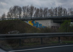 Graffiti Bombing - Photo by Candyflip - btsv, 1895, eintracht