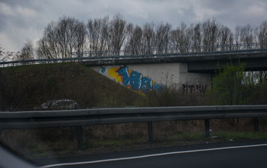 Graffiti Bombing - Photo by Candyflip - btsv, 1895, eintracht