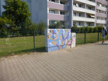 Graffiti Artwork in Magdeburg - Photo by Candyflip - 24, 24er