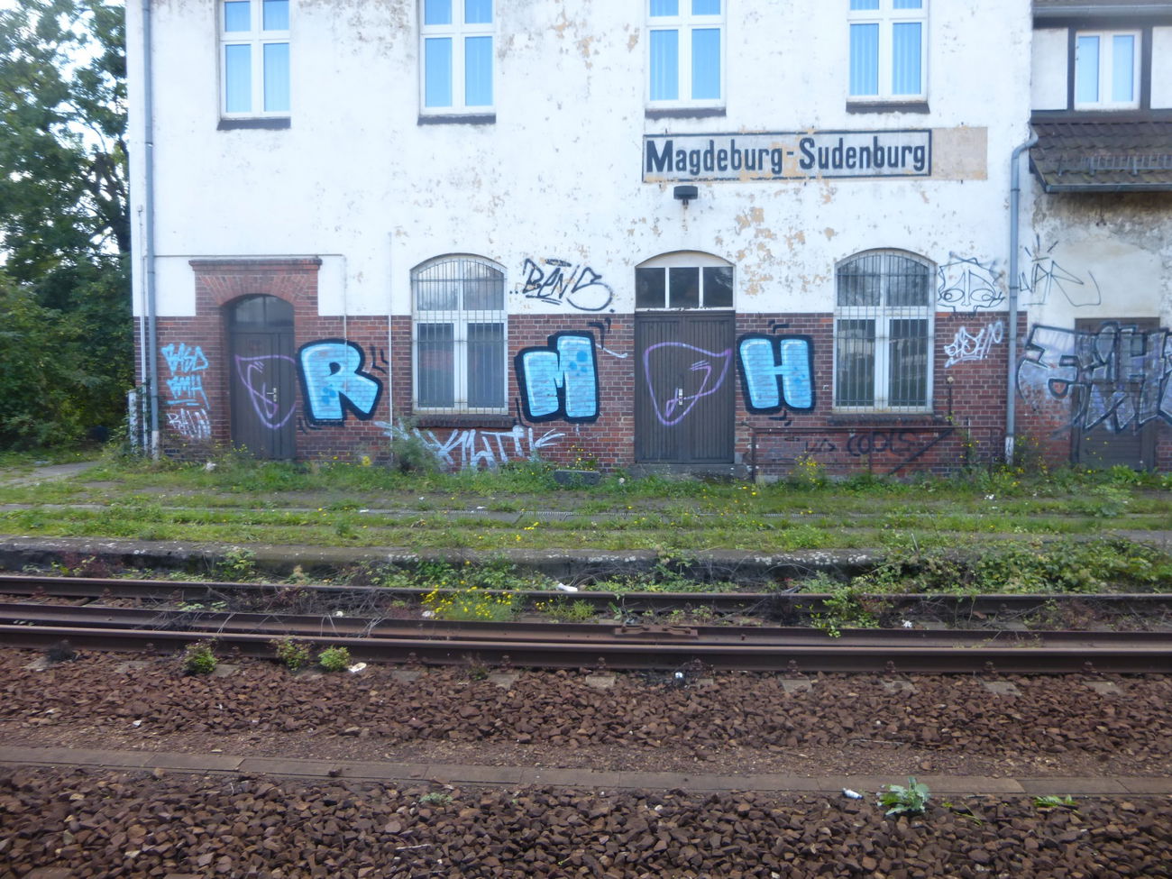 Graffiti Bombing in Magdeburg - Photo by Candyflip - rmh
