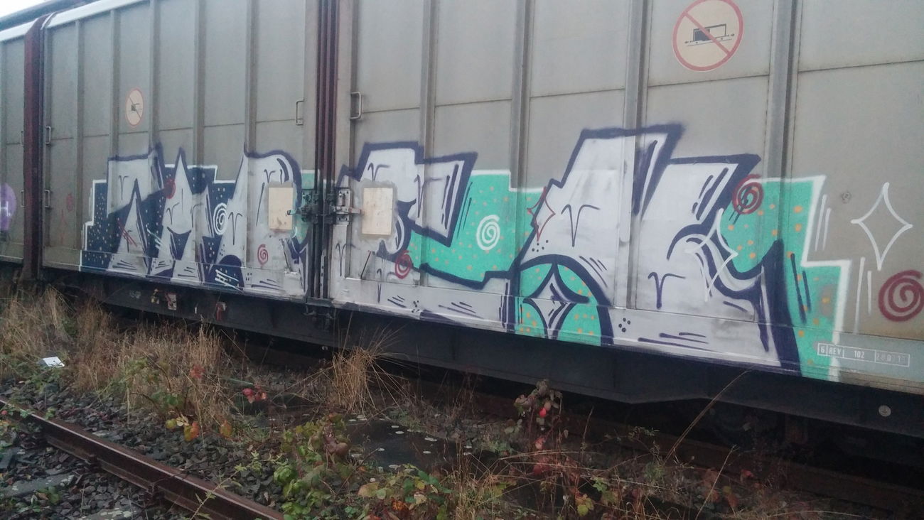 Graffiti Train - Photo by Candyflip