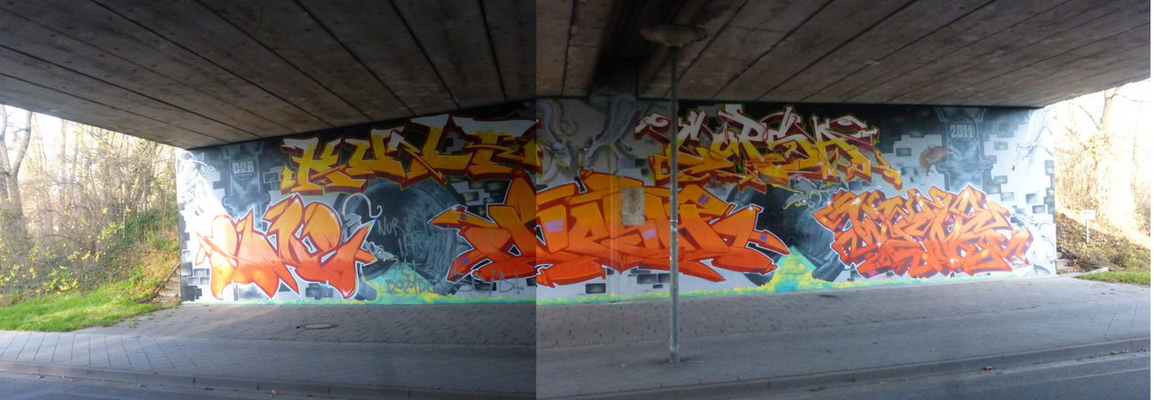 Graffiti Wall in Magdeburg - Photo by Candyflip - kult, copsa, sone