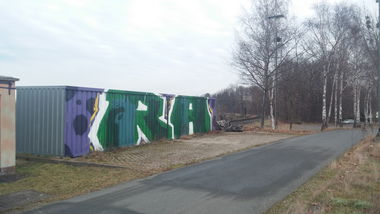 Graffiti Bombing in Braunschweig - Photo by Candyflip - ra, ra, crew