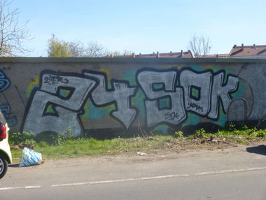 Graffiti Bombing in Magdeburg - Photo by Candyflip - 24, sok